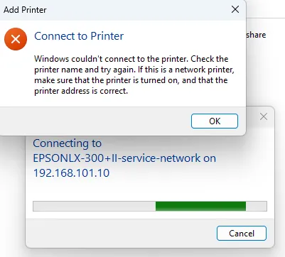How to Fix Windows Server 2019 Printer Sharing Error using LPR Port